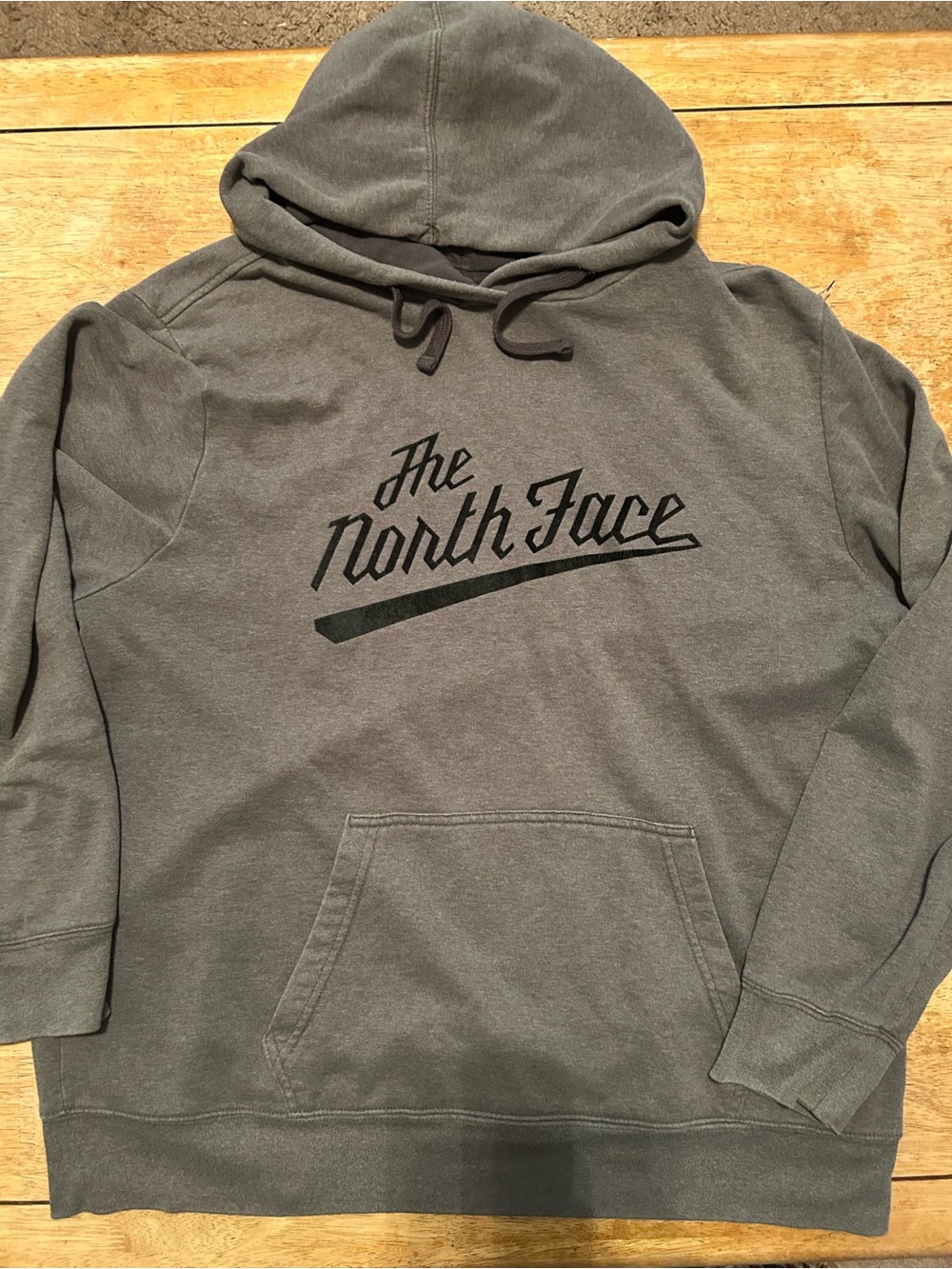 The North Face Men's Charcoal Gray Pullover Hoodie